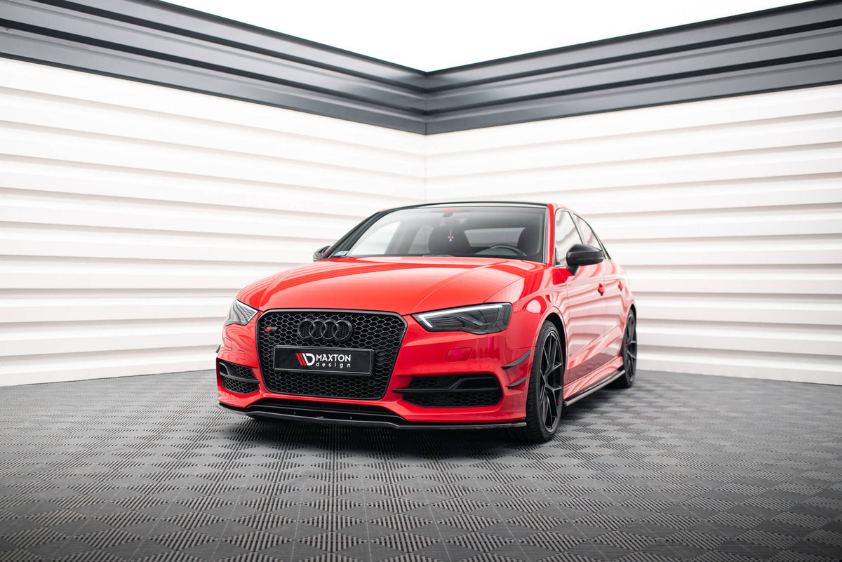 Maxton Design - Frontlippe V2 für Audi S3 / A3 S - Line 8V Limousine / Cabrio - Aerowerk.