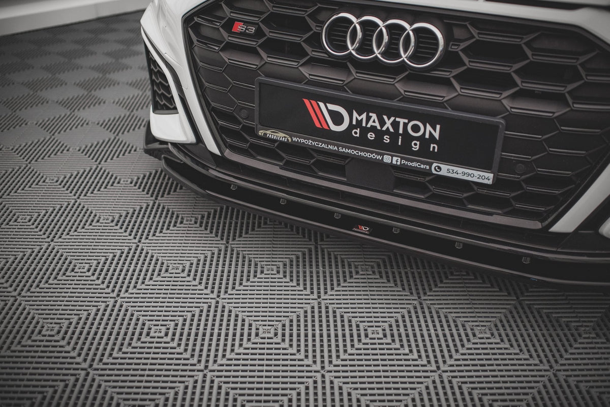 Maxton Design - Frontlippe V2 für Audi S3 / A3 S - Line 8Y - Aerowerk.