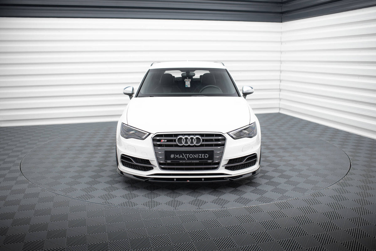 Maxton Design - Frontlippe V2 für Audi S3 / A3 S - Line Sportback / Hatchback 8V - Aerowerk.