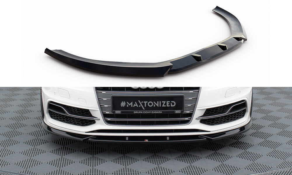 Maxton Design - Frontlippe V2 für Audi S3 / A3 S - Line Sportback / Hatchback 8V - Aerowerk.