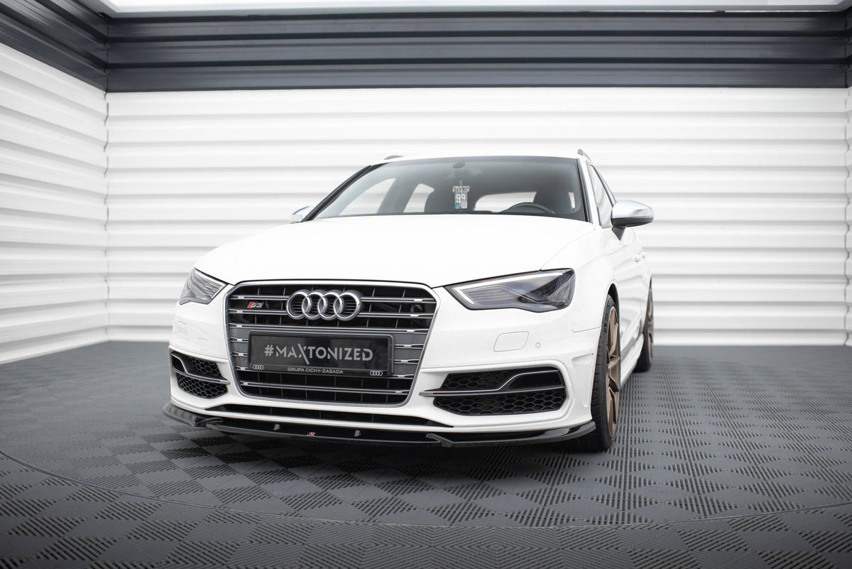 Maxton Design - Frontlippe V2 für Audi S3 / A3 S - Line Sportback / Hatchback 8V - Aerowerk.