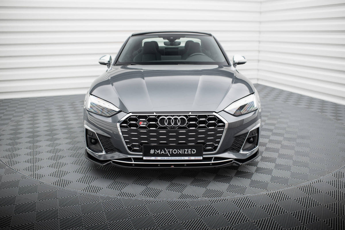 Maxton Design - Frontlippe V2 für Audi S5 / A5 S - Line F5 Facelift - Aerowerk.