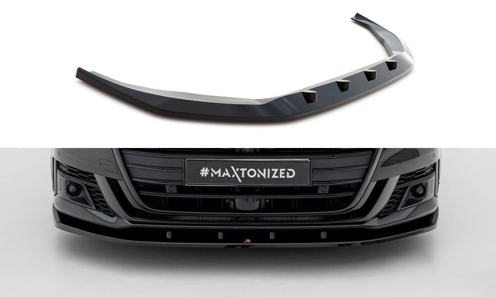 Maxton Design - Frontlippe V2 für Audi S8 / A8 S - Line D5 - Aerowerk.