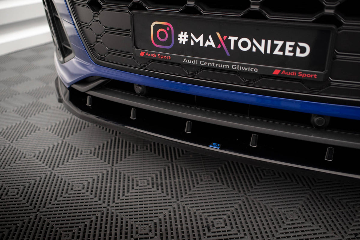 Maxton Design - Frontlippe V2 für Audi SQ5 / Q5 S - Line SUV / Sportback Mk2 Facelift - Aerowerk.