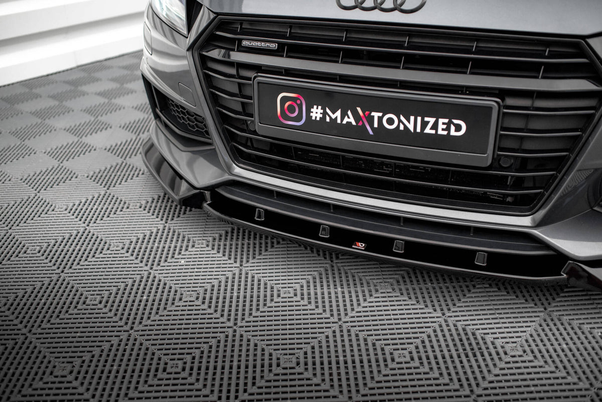 Maxton Design - Frontlippe V2 für Audi TT S / S - Line 8S - Aerowerk.