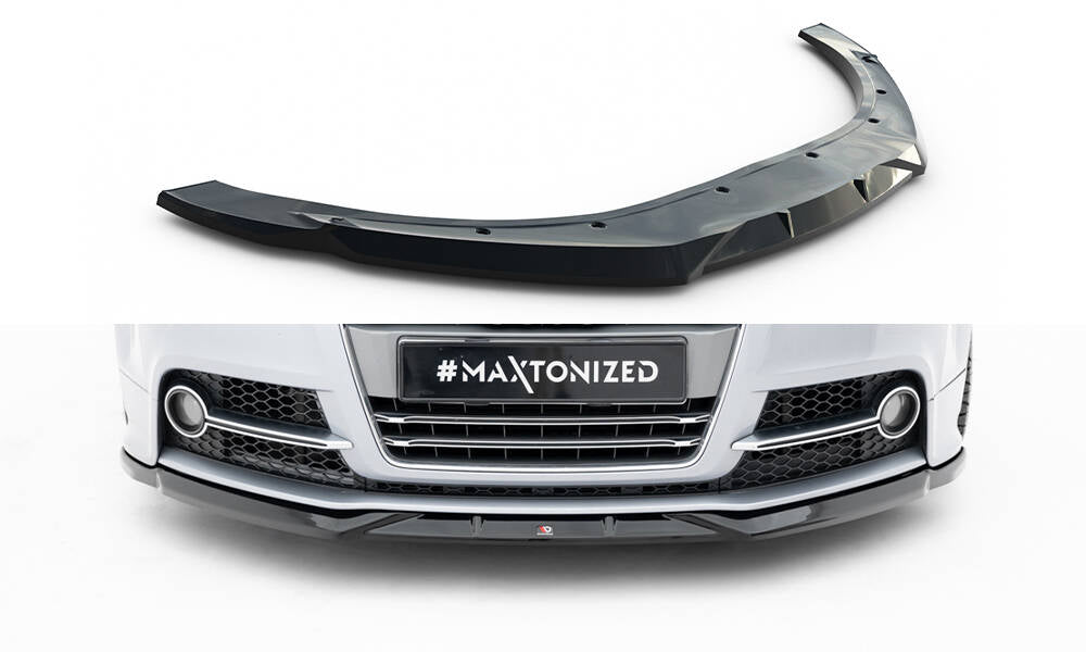 Maxton Design - Frontlippe V2 für Audi TT S / TT S - Line 8J Facelift - Aerowerk.