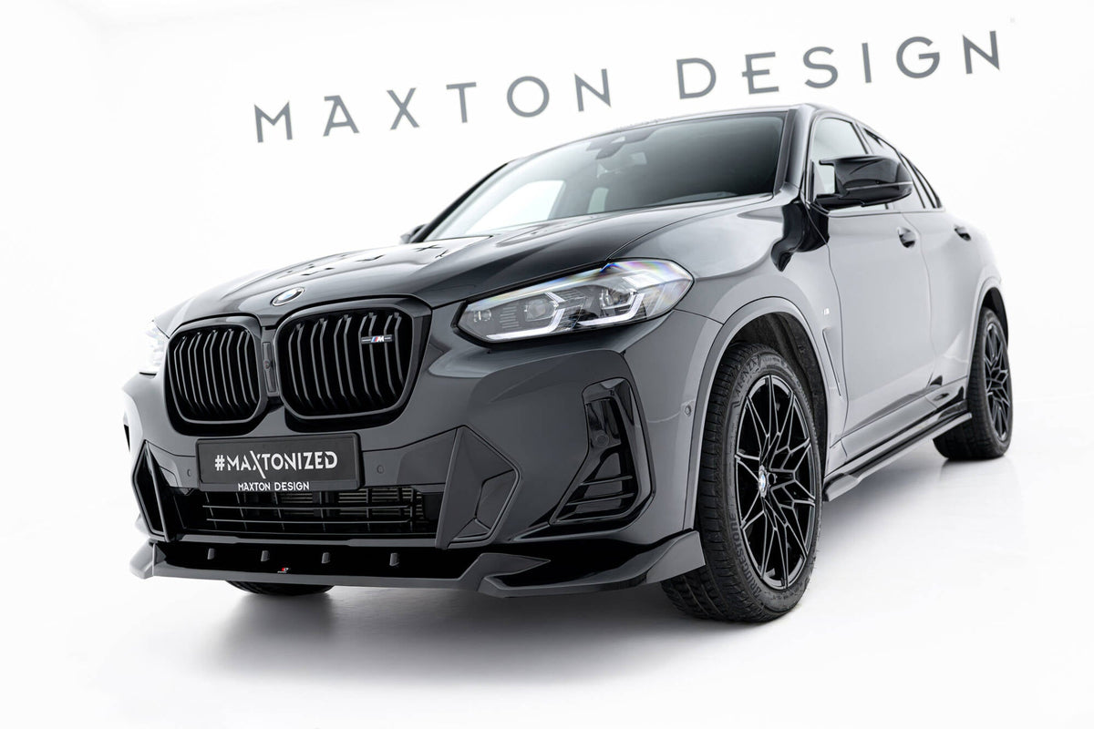 Maxton Design - Frontlippe V2 für BMW X4 M - Paket G02 Facelift - Aerowerk.