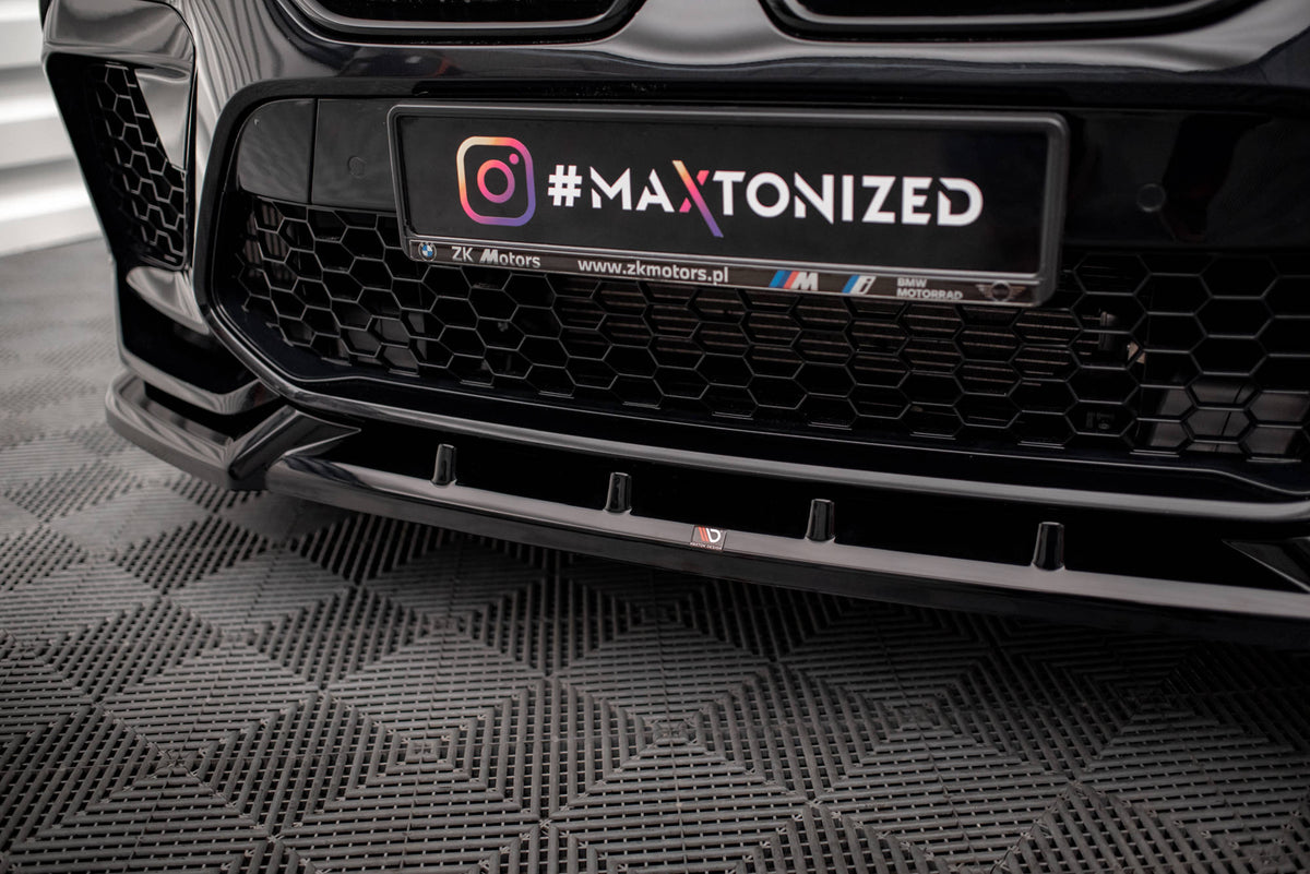 Maxton Design - Frontlippe V2 für BMW X6 M F96 - Aerowerk.