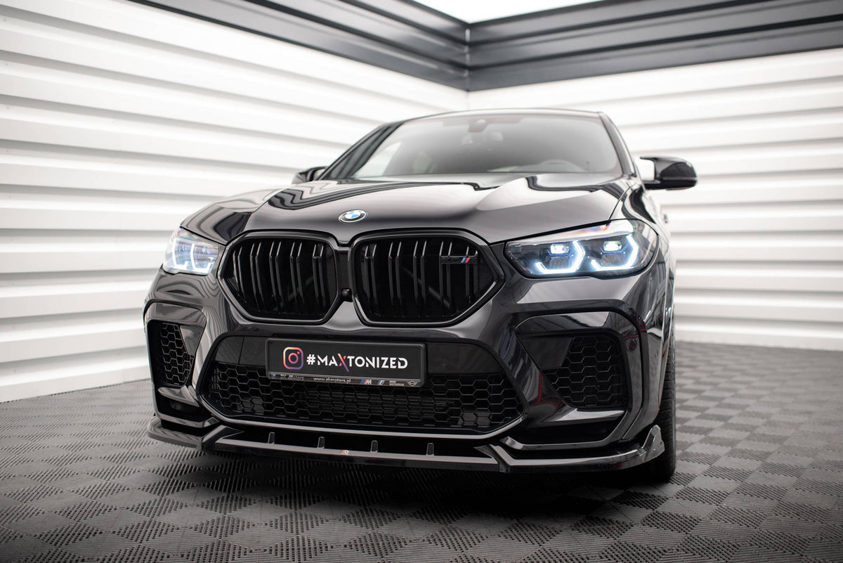 Maxton Design - Frontlippe V2 für BMW X6 M F96 - Aerowerk.