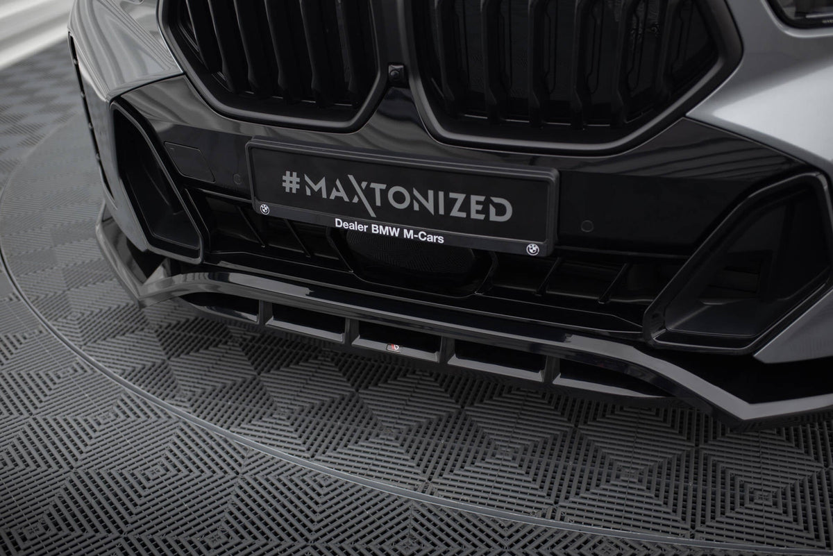 Maxton Design - Frontlippe V.2 für BMW X6 M - Paket G06 Facelift - Aerowerk.
