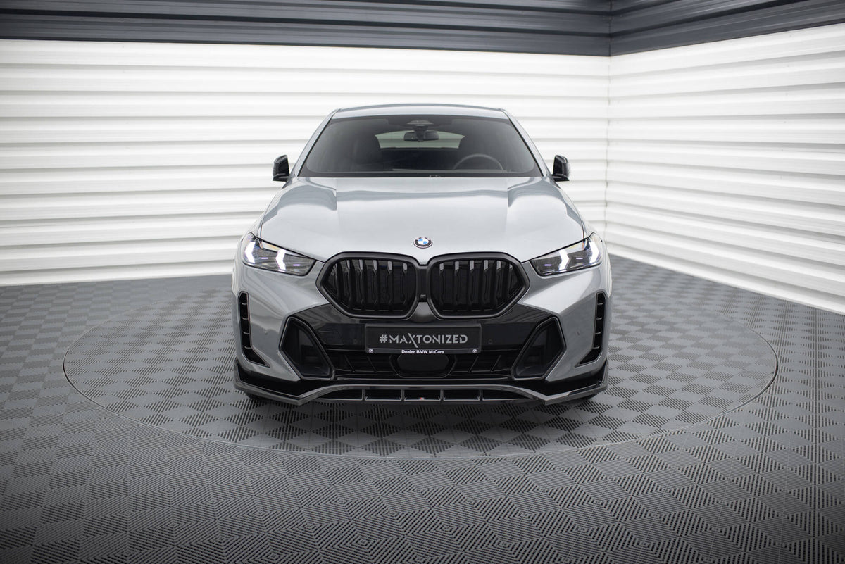 Maxton Design - Frontlippe V.2 für BMW X6 M - Paket G06 Facelift - Aerowerk.