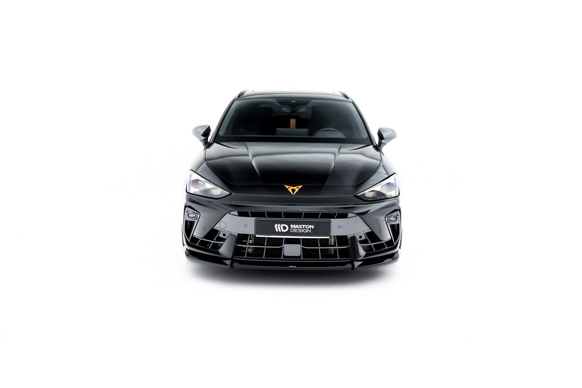 Maxton Design - Frontlippe V2 für Cupra Leon ST / Hatchback Mk1 Facelift - Aerowerk.