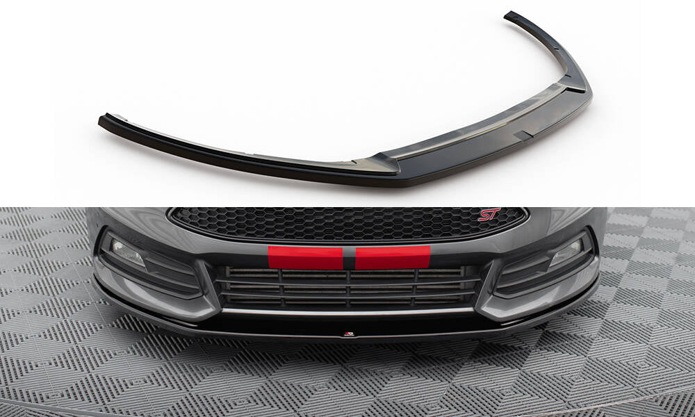 Maxton Design - Frontlippe V2 für Ford Focus ST Mk3 FL - Aerowerk.