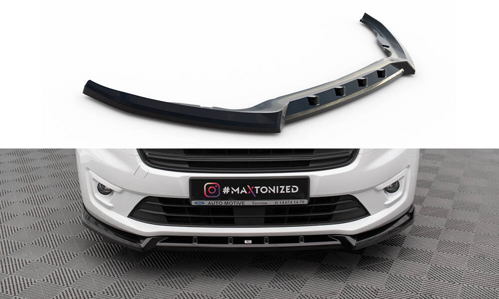 Maxton Design - Frontlippe V2 für Ford Transit Connect Mk2 Facelift - Aerowerk.