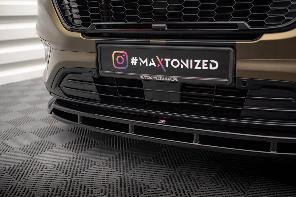 Maxton Design - Frontlippe V2 für Ford Transit Custom Mk1 Facelift / Tourneo Custom Mk1 Facelift - Aerowerk.