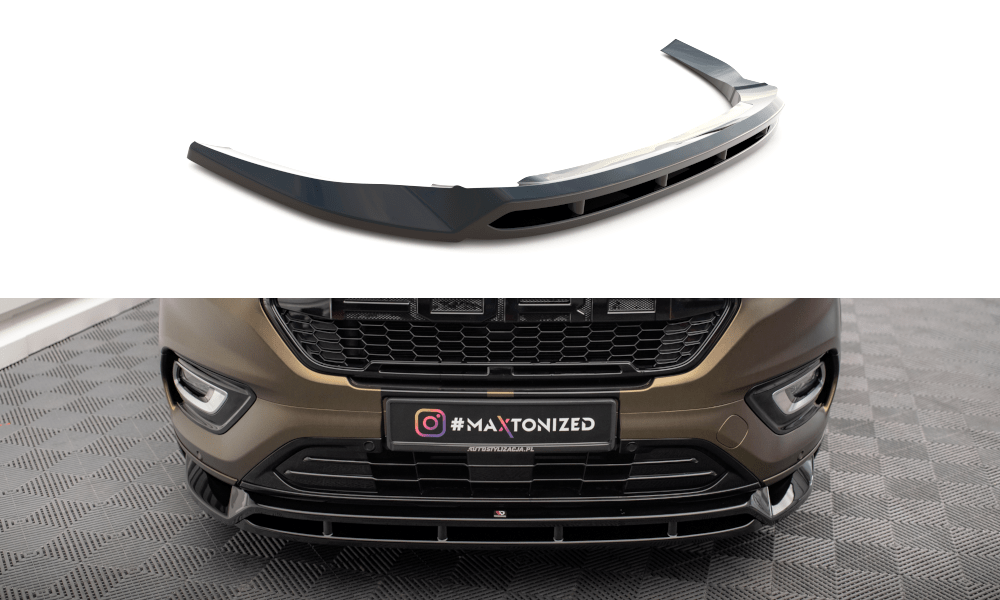 Maxton Design - Frontlippe V2 für Ford Transit Custom Mk1 Facelift / Tourneo Custom Mk1 Facelift - Aerowerk.