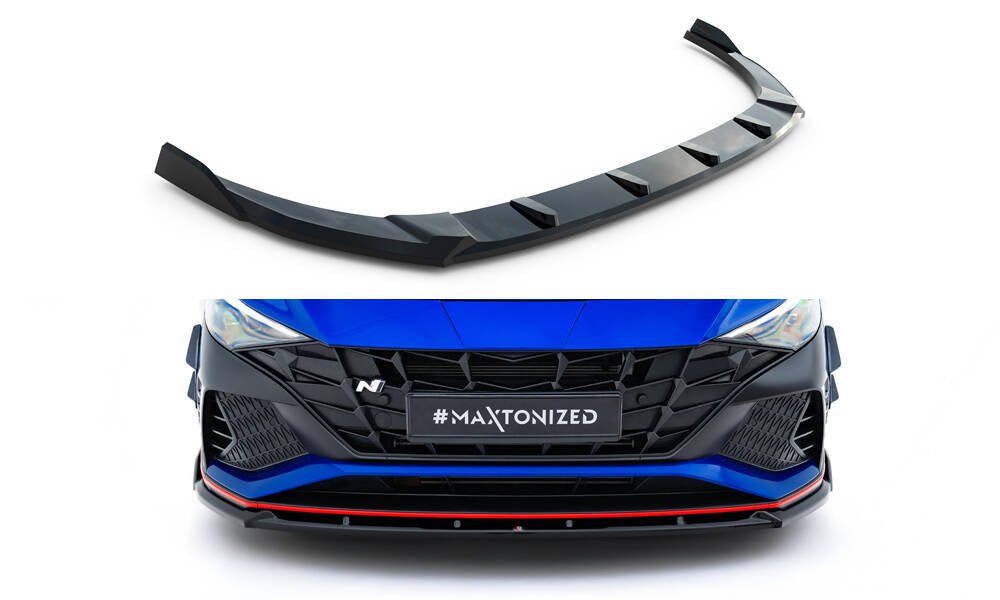Maxton Design - Frontlippe V2 für Hyundai Elantra N Mk7 - Aerowerk.