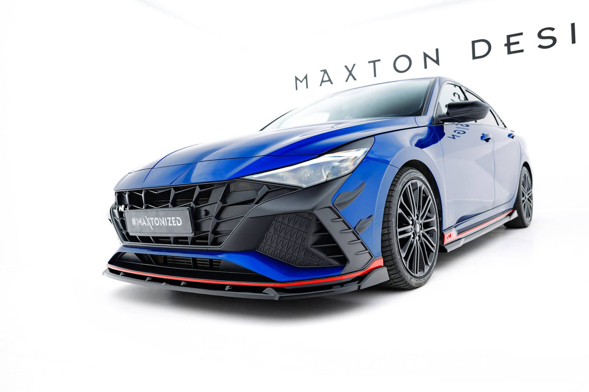 Maxton Design - Frontlippe V2 für Hyundai Elantra N Mk7 - Aerowerk.