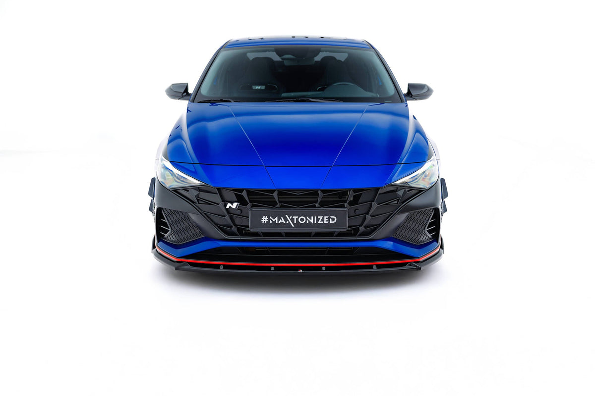 Maxton Design - Frontlippe V2 für Hyundai Elantra N Mk7 - Aerowerk.