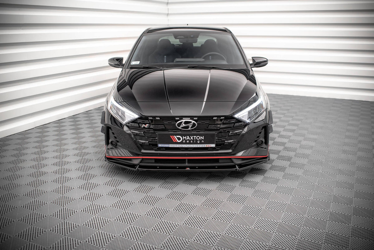 Maxton Design - Frontlippe V2 für Hyundai I20 N Mk3 - Aerowerk.