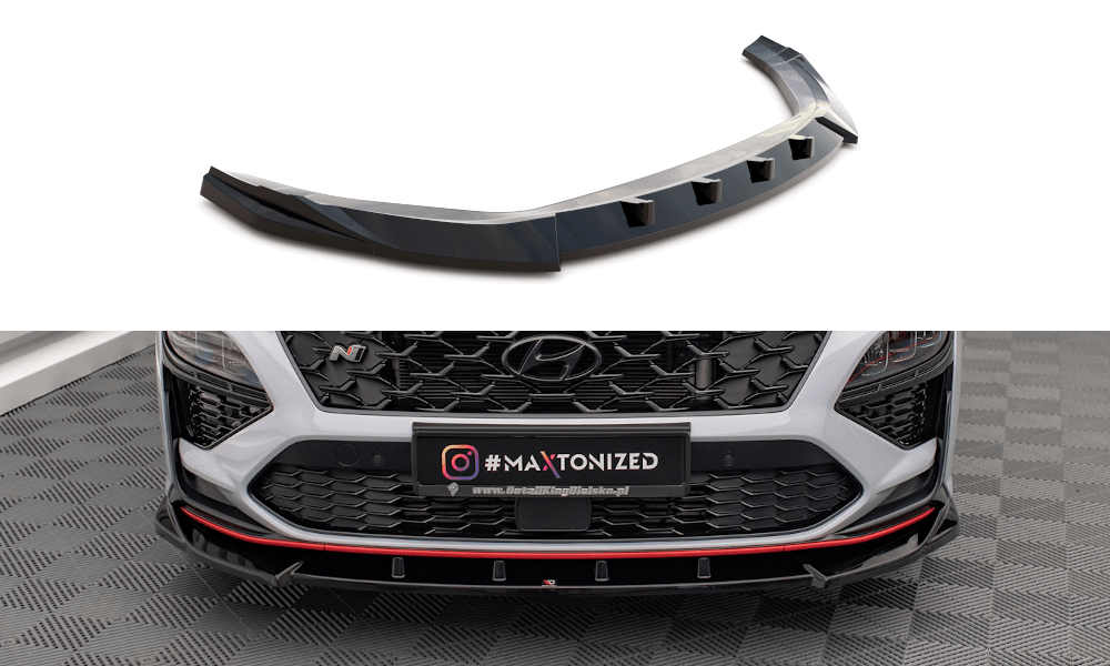 Maxton Design - Frontlippe V2 für Hyundai Kona N Mk1 - Aerowerk.