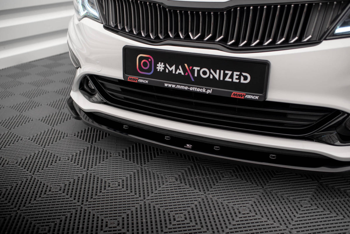 Maxton Design - Frontlippe V2 für Kia Optima Mk4 Facelift - Aerowerk.