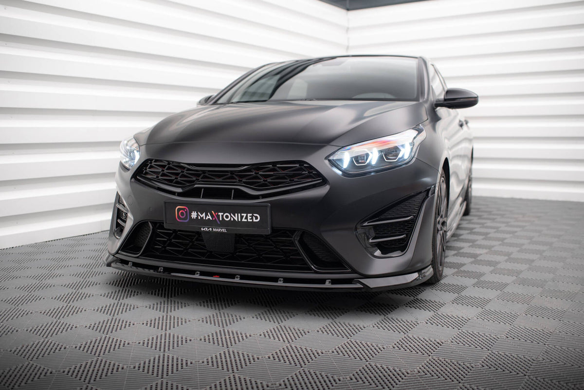Maxton Design - Frontlippe V2 für Kia Proceed GT Mk3 Facelift / Ceed GT / GT - Line Mk1 Facelift - Aerowerk.