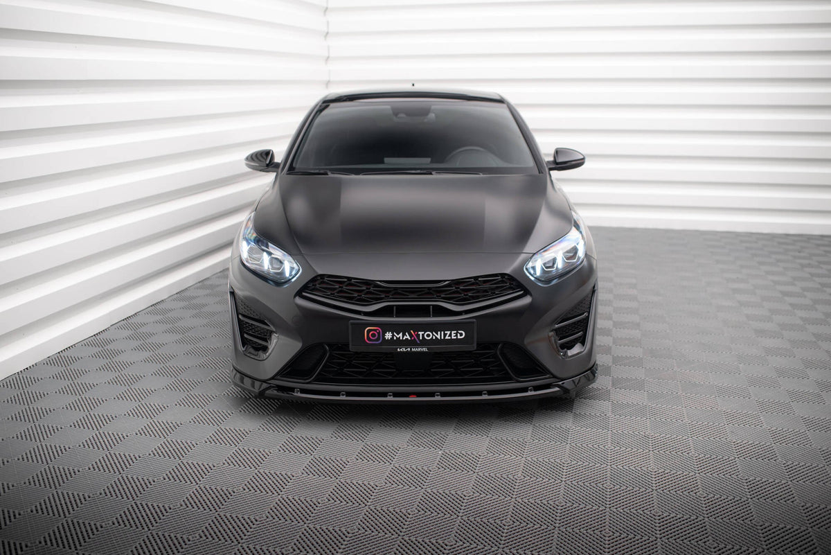 Maxton Design - Frontlippe V2 für Kia Proceed GT Mk3 Facelift / Ceed GT / GT - Line Mk1 Facelift - Aerowerk.