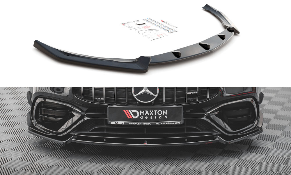 Maxton Design - Frontlippe V2 für Mercedes - AMG CLA 45 Aero C118 - Aerowerk.