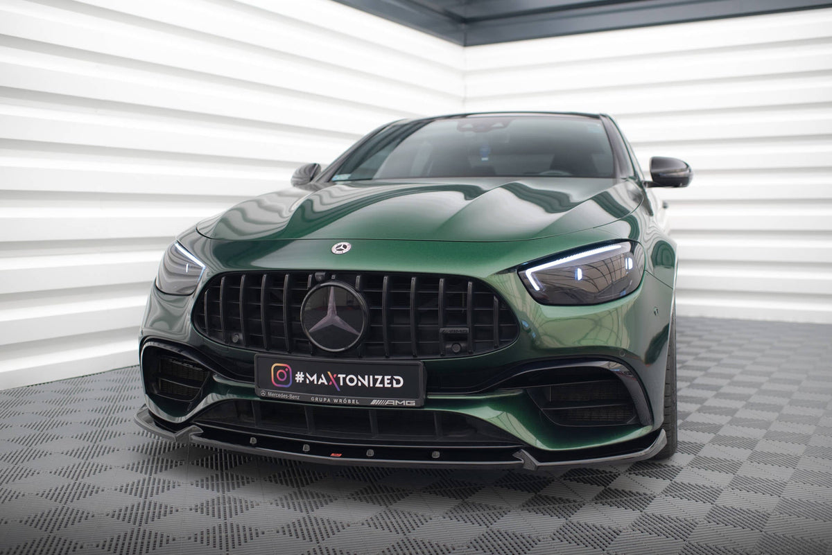 Maxton Design - Frontlippe V2 für Mercedes - AMG E63 W213 Facelift - Aerowerk.
