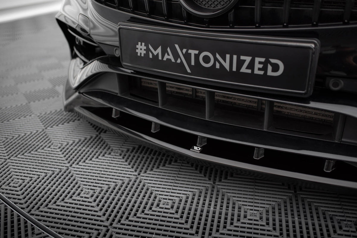Maxton Design - Frontlippe V2 für Mercedes - Benz A AMG - Line W176 Facelift - Aerowerk.