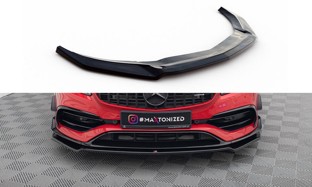 Maxton Design - Frontlippe V2 für Mercedes - Benz A45 Aero W176 Facelift - Aerowerk.