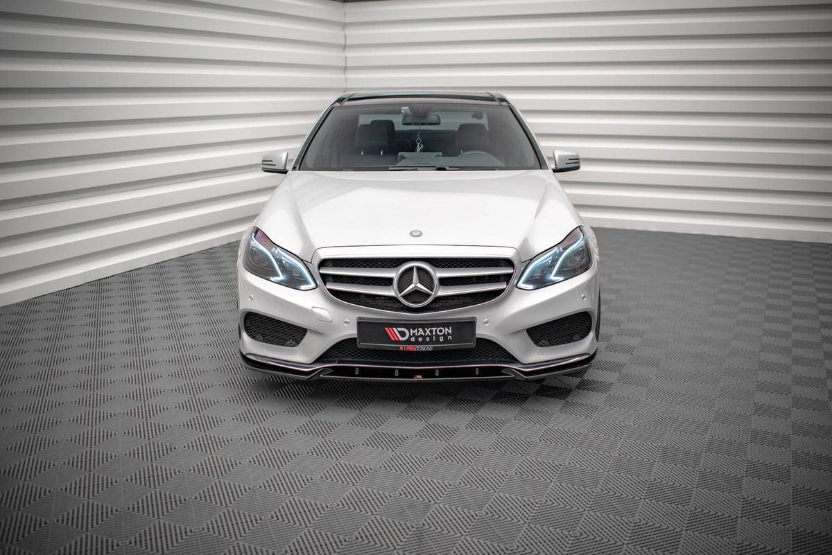 Maxton Design - Frontlippe V2 für Mercedes - Benz E AMG - Line Limousine W212 Facelift - Aerowerk.