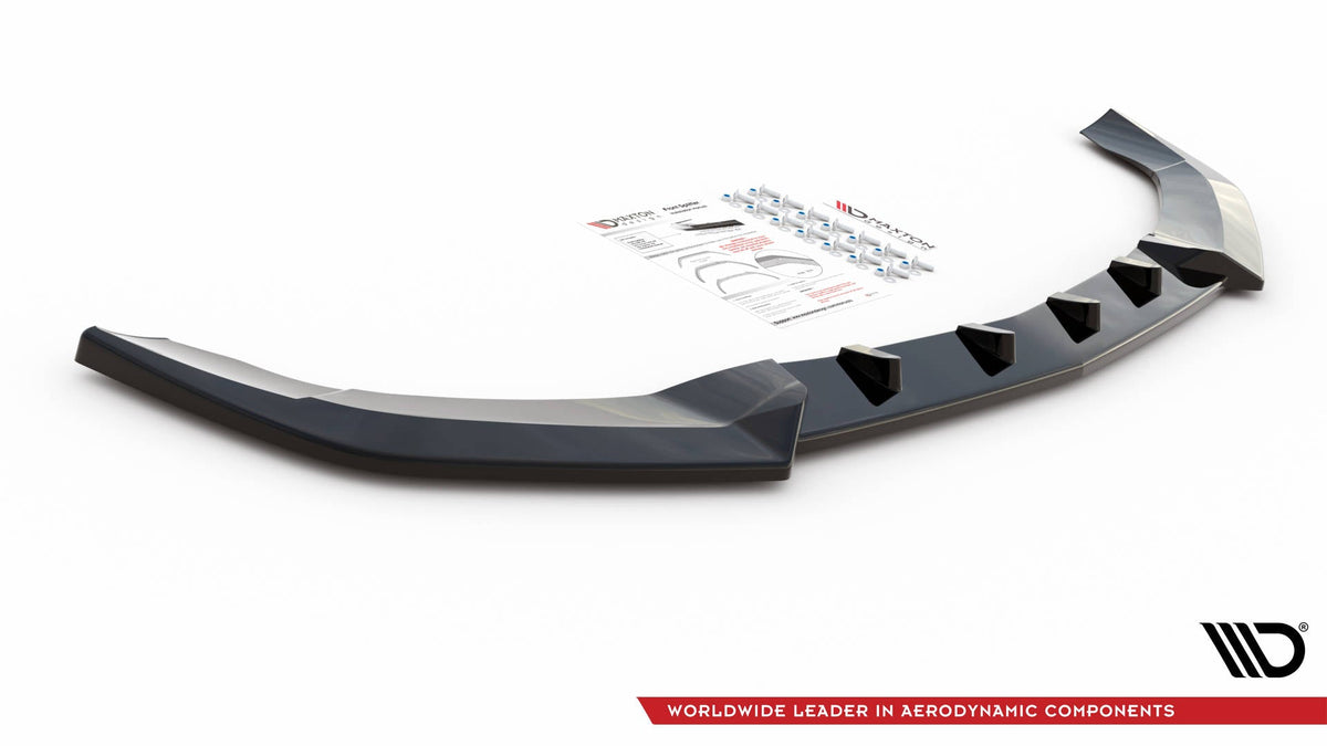 Maxton Design - Frontlippe V2 für Mercedes - Benz E AMG - Line Limousine W212 Facelift - Aerowerk.