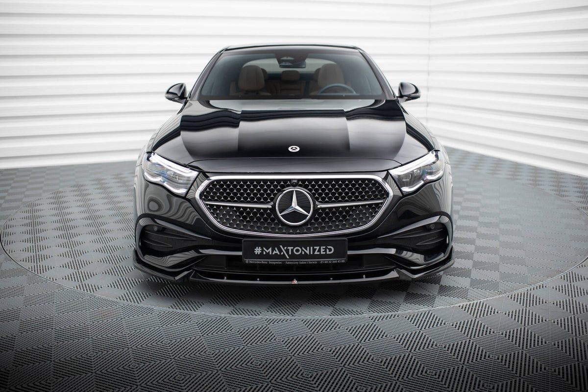 Maxton Design - Frontlippe V2 für Mercedes - Benz E AMG - Line W214 - Aerowerk.
