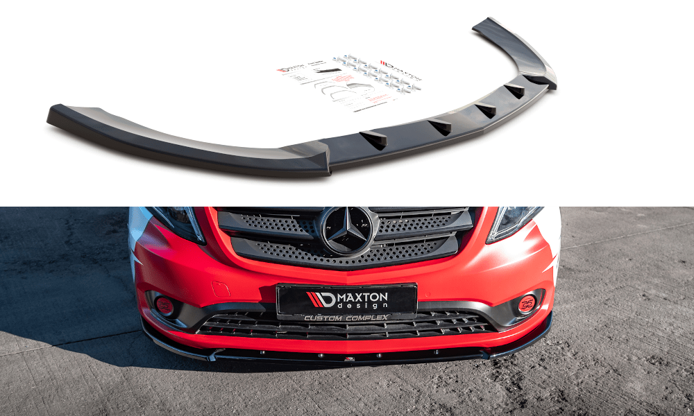 Maxton Design - Frontlippe V2 für Mercedes - Benz Vito W447 Facelift - Aerowerk.