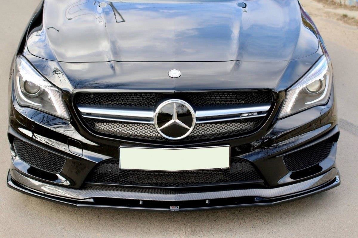 Maxton Design - Frontlippe V2 für MERCEDES CLA 45 AMG C117 (vor Facelift) - Aerowerk.