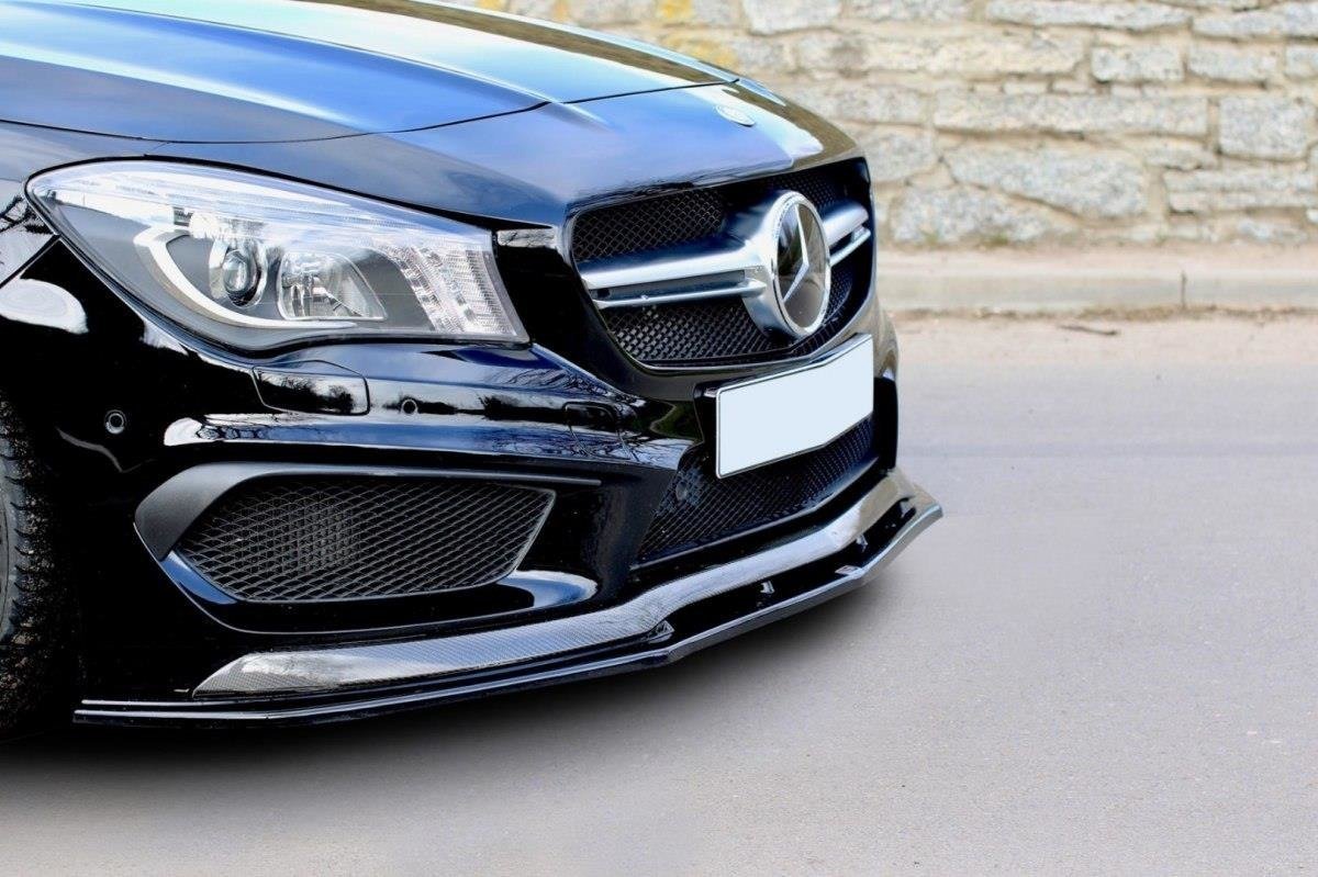 Maxton Design - Frontlippe V2 für MERCEDES CLA 45 AMG C117 (vor Facelift) - Aerowerk.