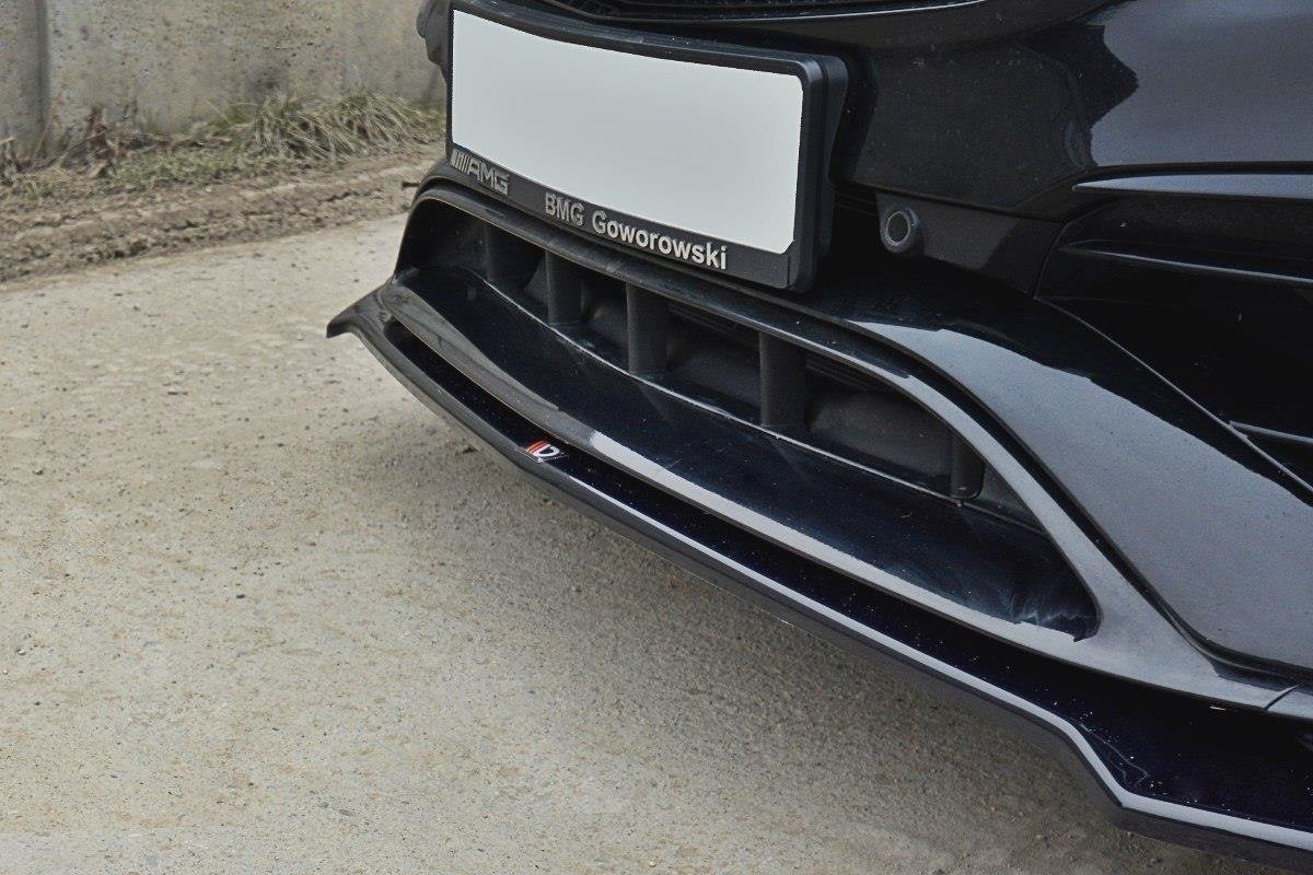 Maxton Design - Frontlippe V2 für Mercedes CLA A45 AMG C117 Facelift - Aerowerk.