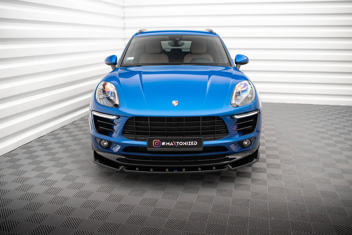Maxton Design - Frontlippe V2 für Porsche Macan Mk1 - Aerowerk.