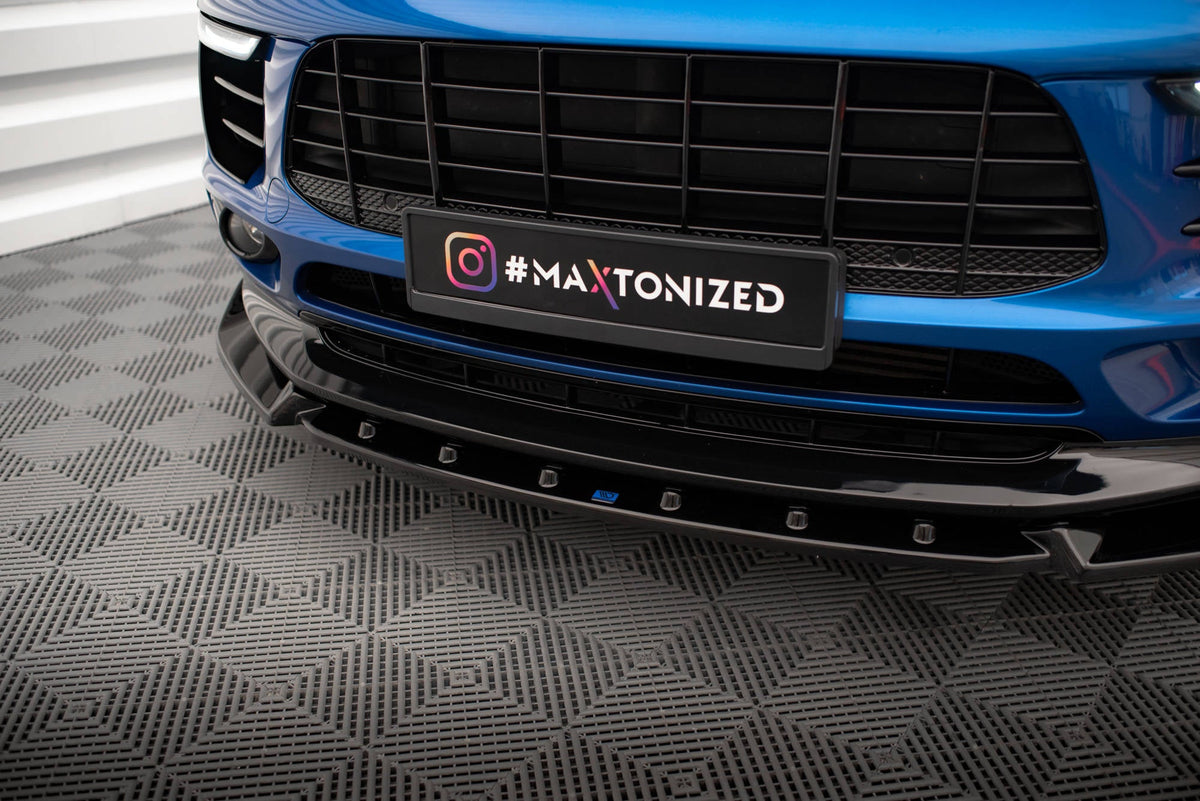 Maxton Design - Frontlippe V2 für Porsche Macan Mk1 - Aerowerk.