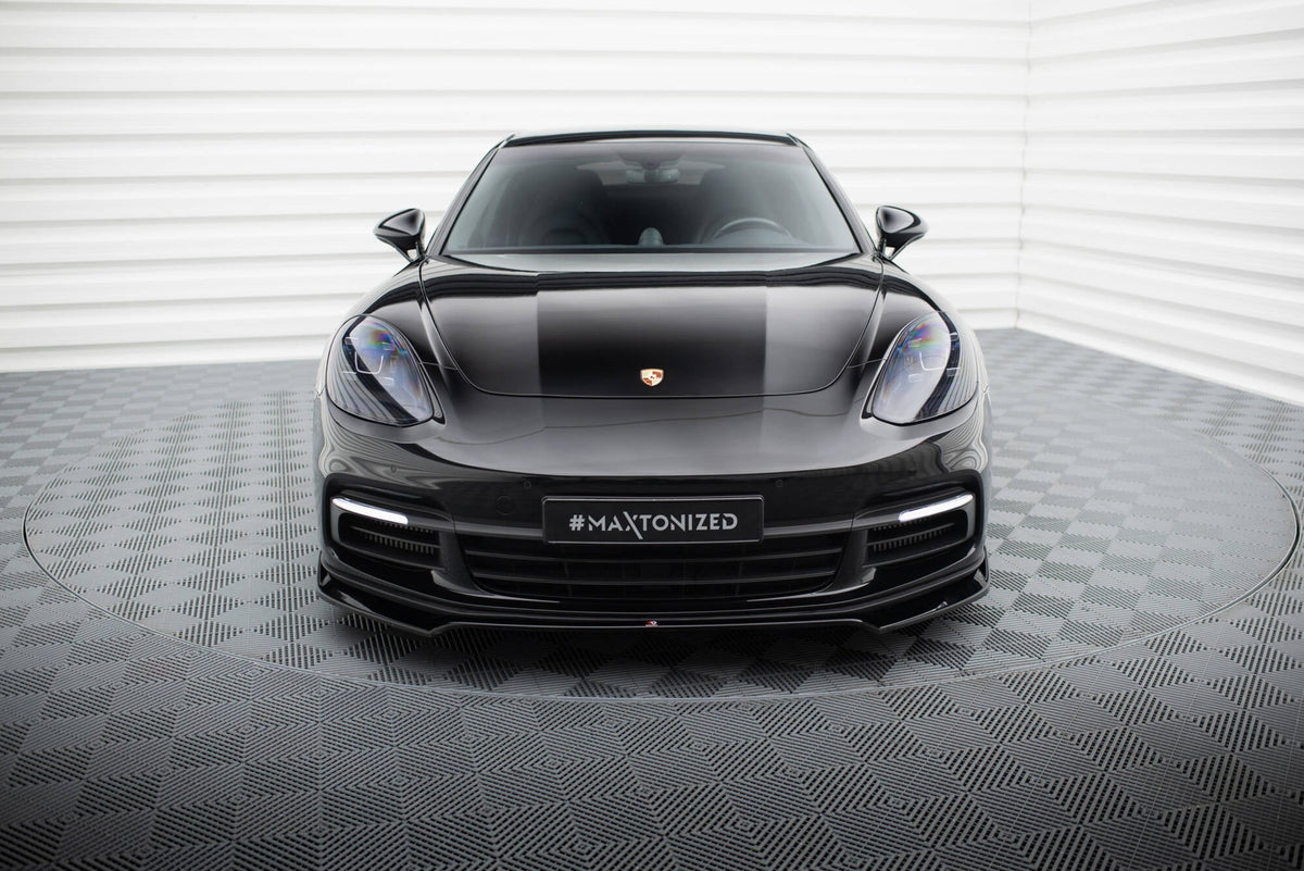 Maxton Design - Frontlippe V2 für Porsche Panamera E - Hybrid / Panamera 4S 971 - Aerowerk.