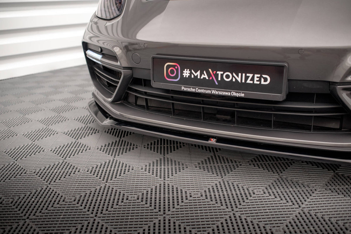 Maxton Design - Frontlippe V2 für Porsche Panamera Turbo S E - Hybrid - Aerowerk.