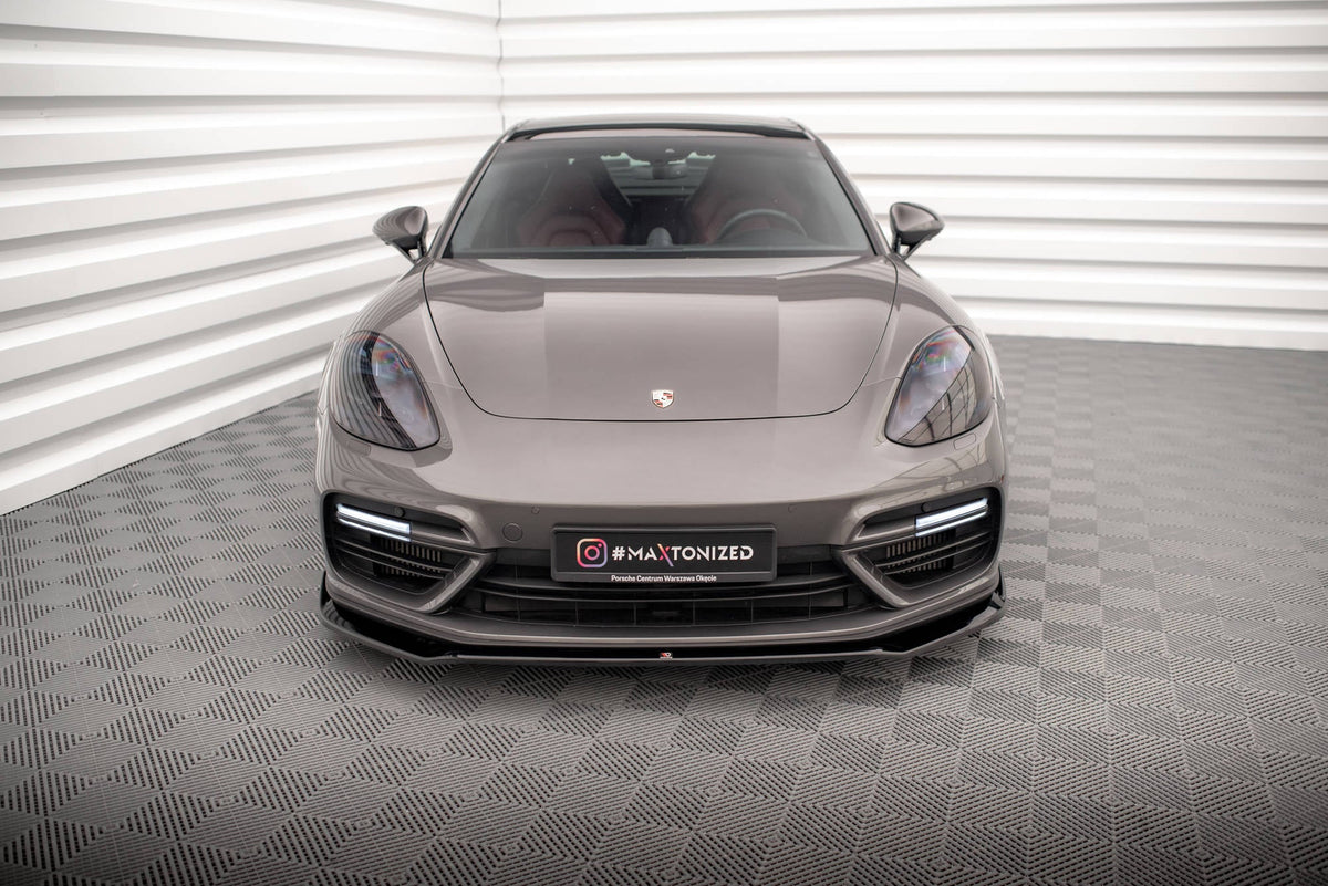 Maxton Design - Frontlippe V2 für Porsche Panamera Turbo S E - Hybrid - Aerowerk.