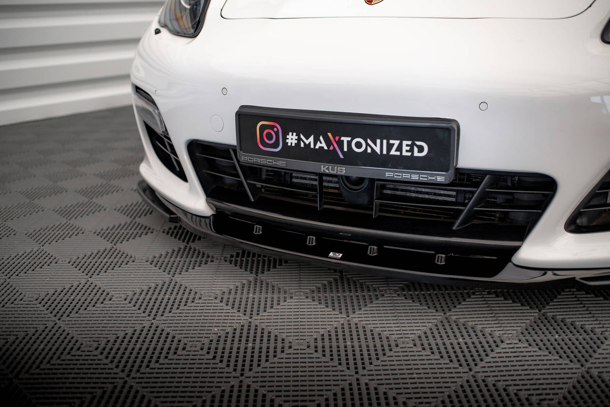 Maxton Design - Frontlippe V2 für Porsche Panamera Turbo Sport Design Package 970 - Aerowerk.