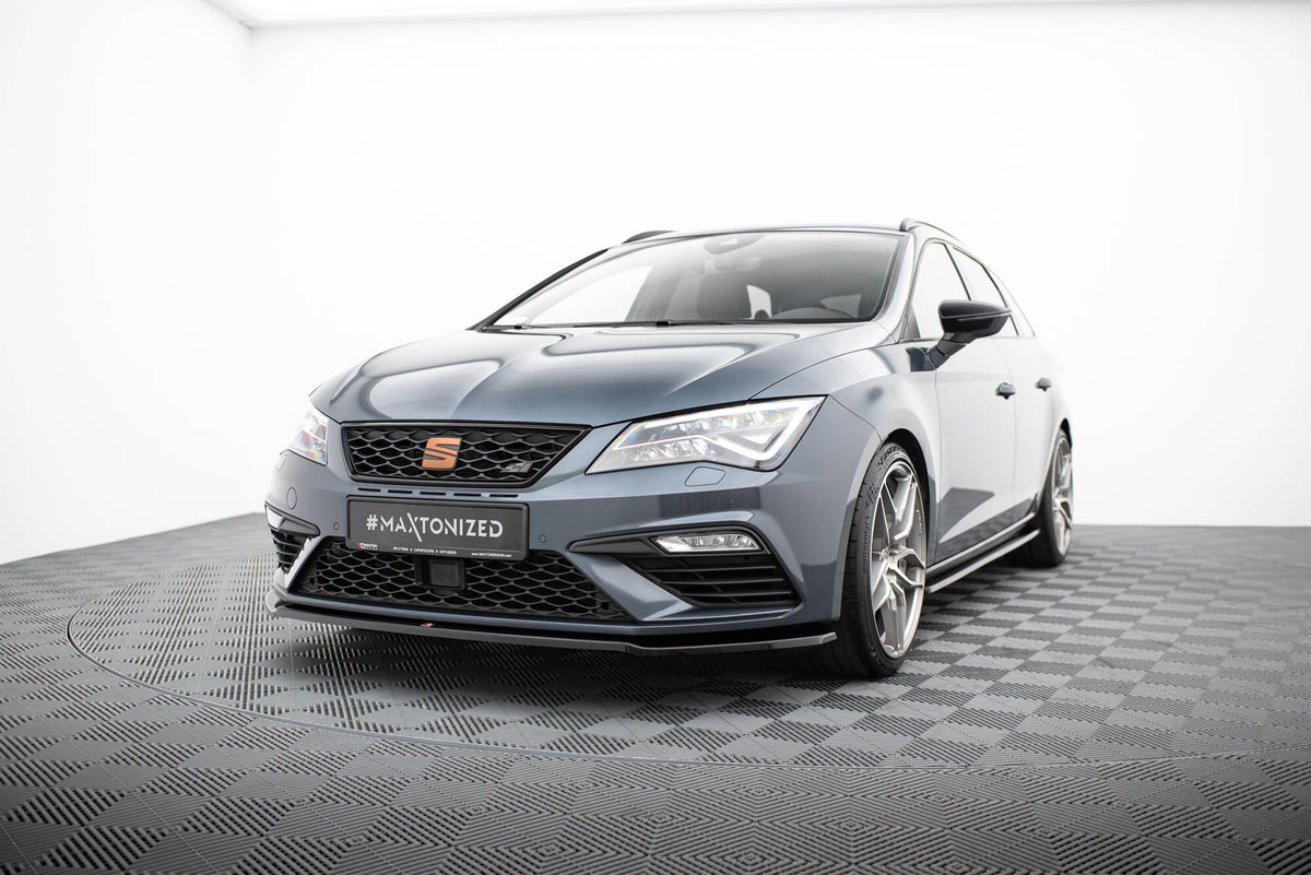 Maxton Design - Frontlippe V2 für Seat Leon Cupra / FR Mk3 FL - Aerowerk.
