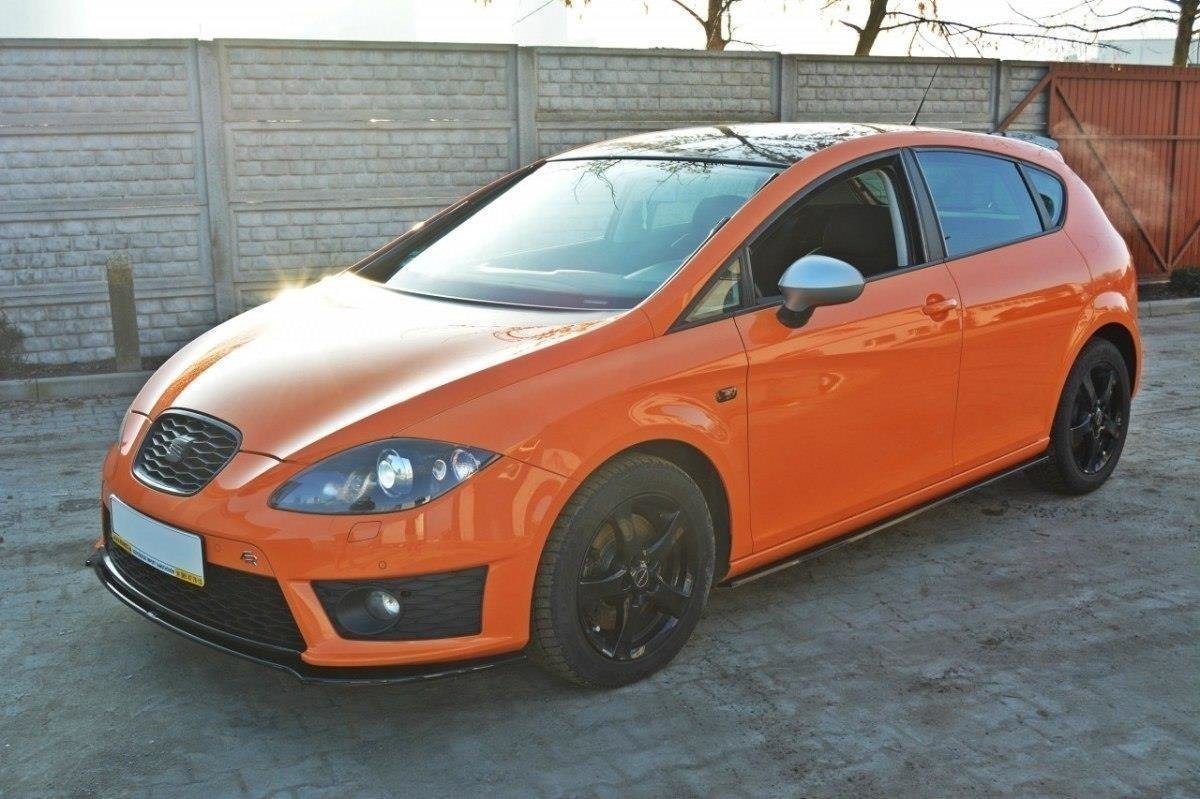 Maxton Design - Frontlippe V2 für SEAT LEON MK2 CUPRA / FR Facelift - Aerowerk.