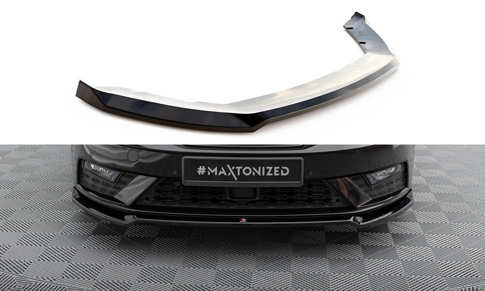 Maxton Design - Frontlippe V2 für Seat Leon Mk3 Facelift - Aerowerk.
