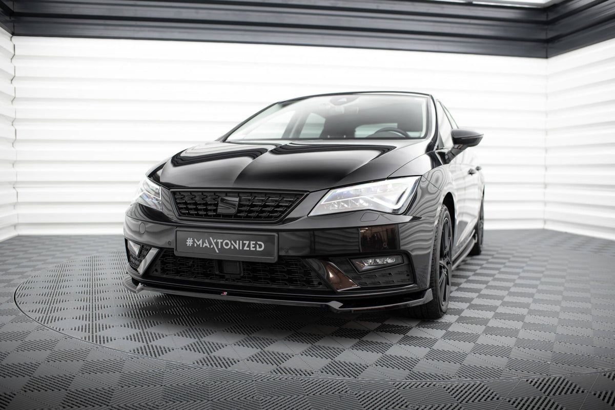 Maxton Design - Frontlippe V2 für Seat Leon Mk3 Facelift - Aerowerk.