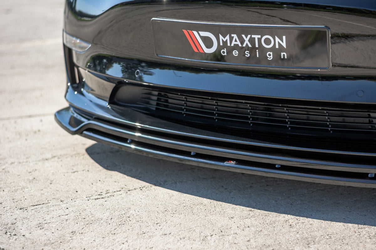 Maxton Design - Frontlippe V2 für Tesla Model 3 - Aerowerk.